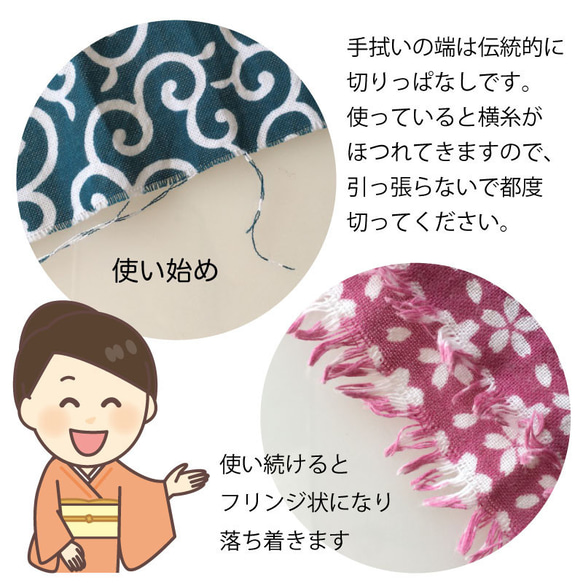 手ぬぐい　いろいろ小紋10枚セットD 縁起柄 和柄 古典柄 綿100% 日本製 送料無料　 6枚目の画像