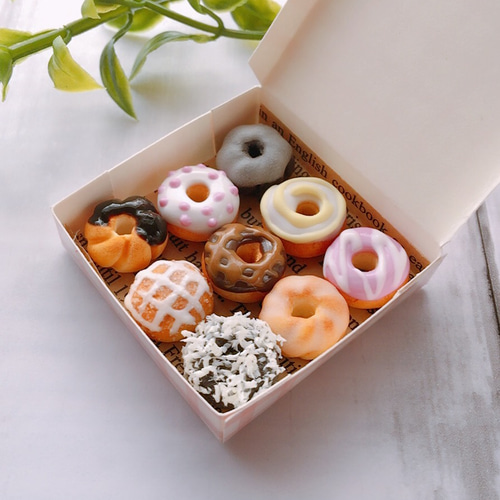 ミニチュア 箱入りドーナツセット その他置物 mi-mama cafe 通販