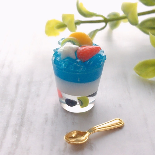 ミニチュア 夏のゼリーセットⅢ その他インテリア雑貨 mi-mama