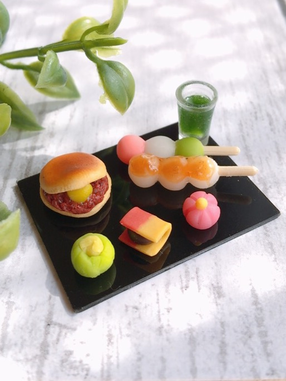 ☆ミニチュア 秋の和菓子セット☆ その他インテリア雑貨 mi-mama