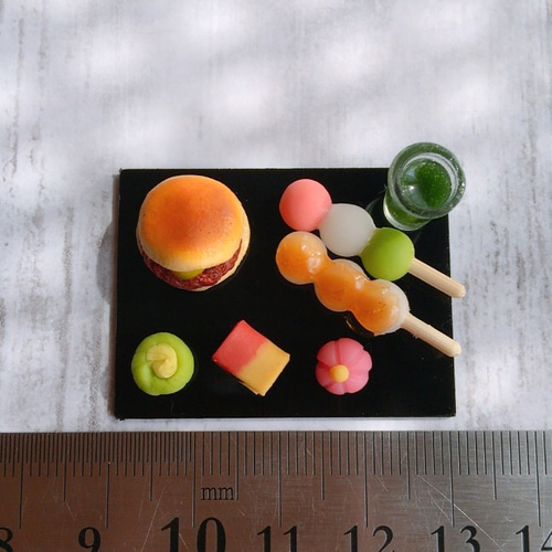 ☆ミニチュア 秋の和菓子セット☆ その他インテリア雑貨 mi-mama cafe