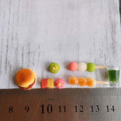 ☆ミニチュア 秋の和菓子セット☆ その他インテリア雑貨 mi-mama cafe