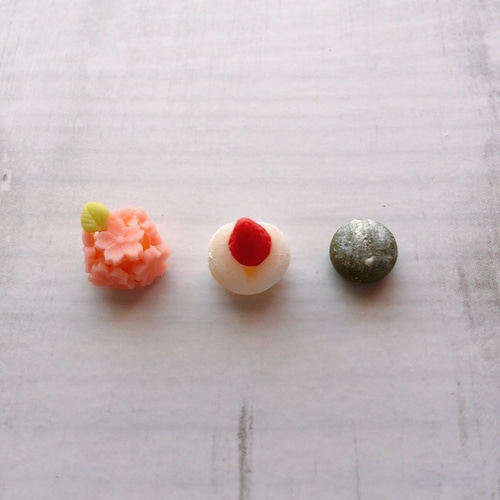 ☆ミニチュア お花見和菓子セット☆ その他インテリア雑貨 mi-mama