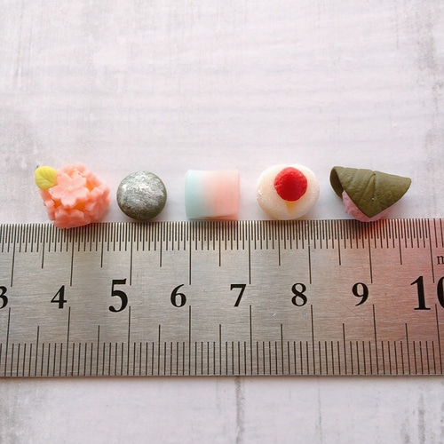 ☆ミニチュア お花見和菓子セット☆ その他インテリア雑貨 mi-mama