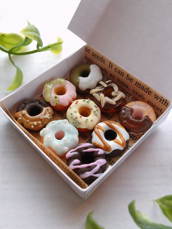 ミニチュア 箱入りドーナツセット その他置物 mi-mama cafe 通販