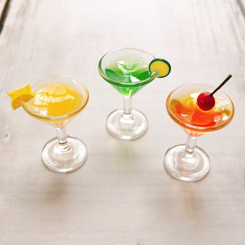 ☆ミニチュア カラフルカクテル☆ その他インテリア雑貨 mi-mama cafe