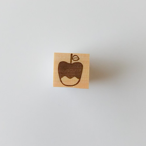 ミニりんご 消しゴムはんこ はんこ・スタンプ NICOsmile ニコ スマイル