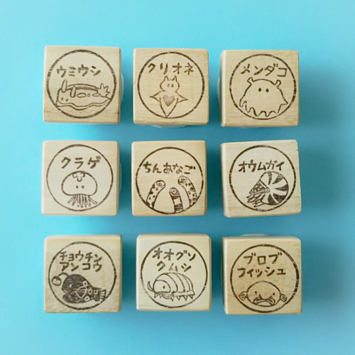 日本限定 虫好きさん集まれ!! 選べる！昆虫・ムシ お名前消しゴムはんこ デュエルマスターズ
