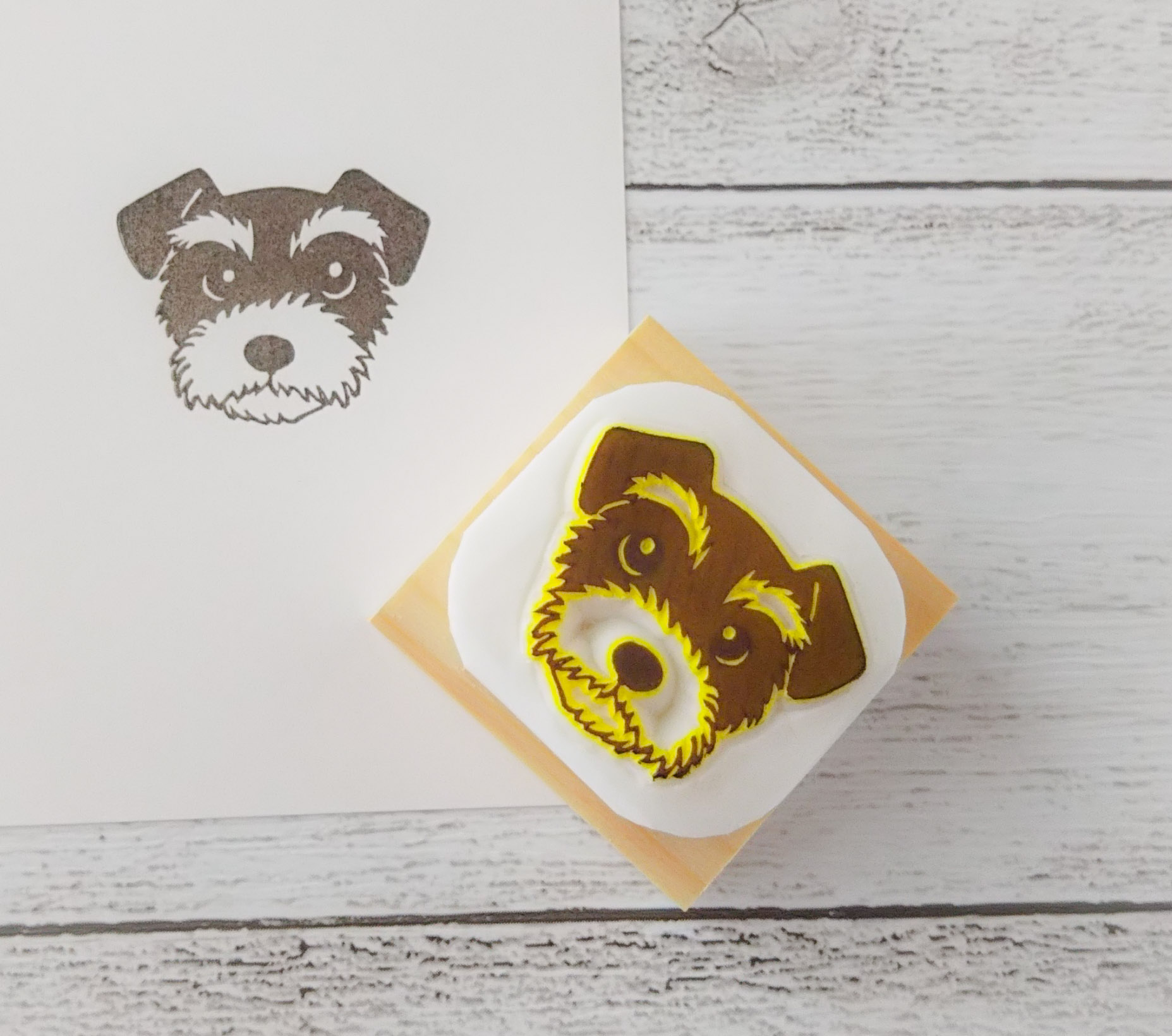 きなこ様❤ダックス シュナウザー 印鑑スタンド♡ 【オンライン限定