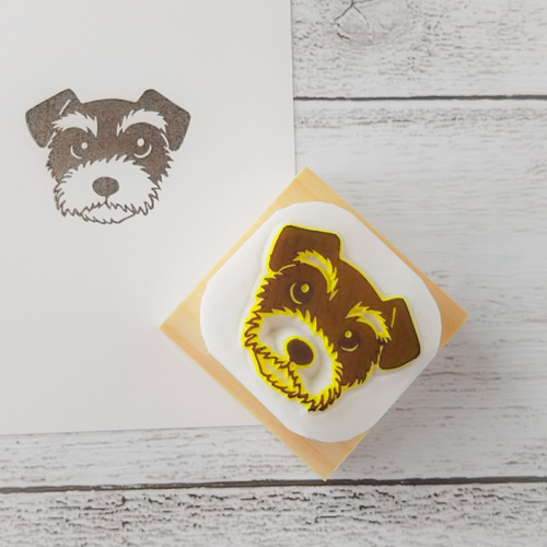 きなこ様❤ダックス シュナウザー 印鑑スタンド♡ きなこ様❤ダックス シュナウザー 印鑑スタンド♡