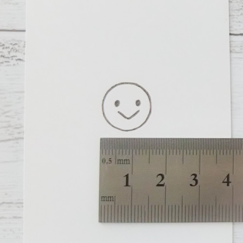 にっこりマーク＊消しゴムはんこ＊ はんこ・スタンプ NICOsmile