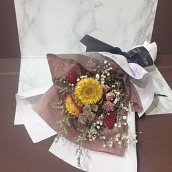 <fa.fa.Fa. 茷> 進口乾燥花 手作花 畢業花束 拍照道具 婚禮禮物 辦公室擺設 母親節禮物 生日禮物 第3張的照片