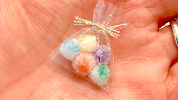 ⌘ 駄菓子屋さんの飴玉ピアス ⌘（金具変更可） 3枚目の画像