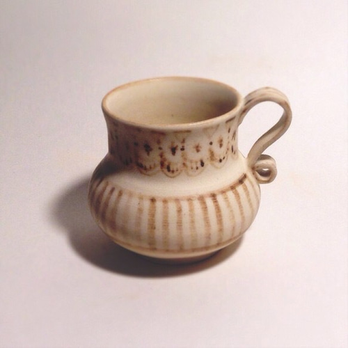 取っ手つき飾り壺 その他インテリア雑貨 陶工房gritty 通販 1046852