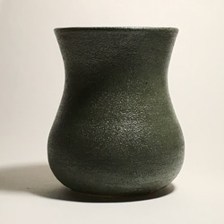 アボカド色の花瓶 3枚目の画像