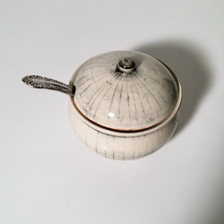條紋糖鍋和小&lt;鼠標顏色&gt; 第1張的照片