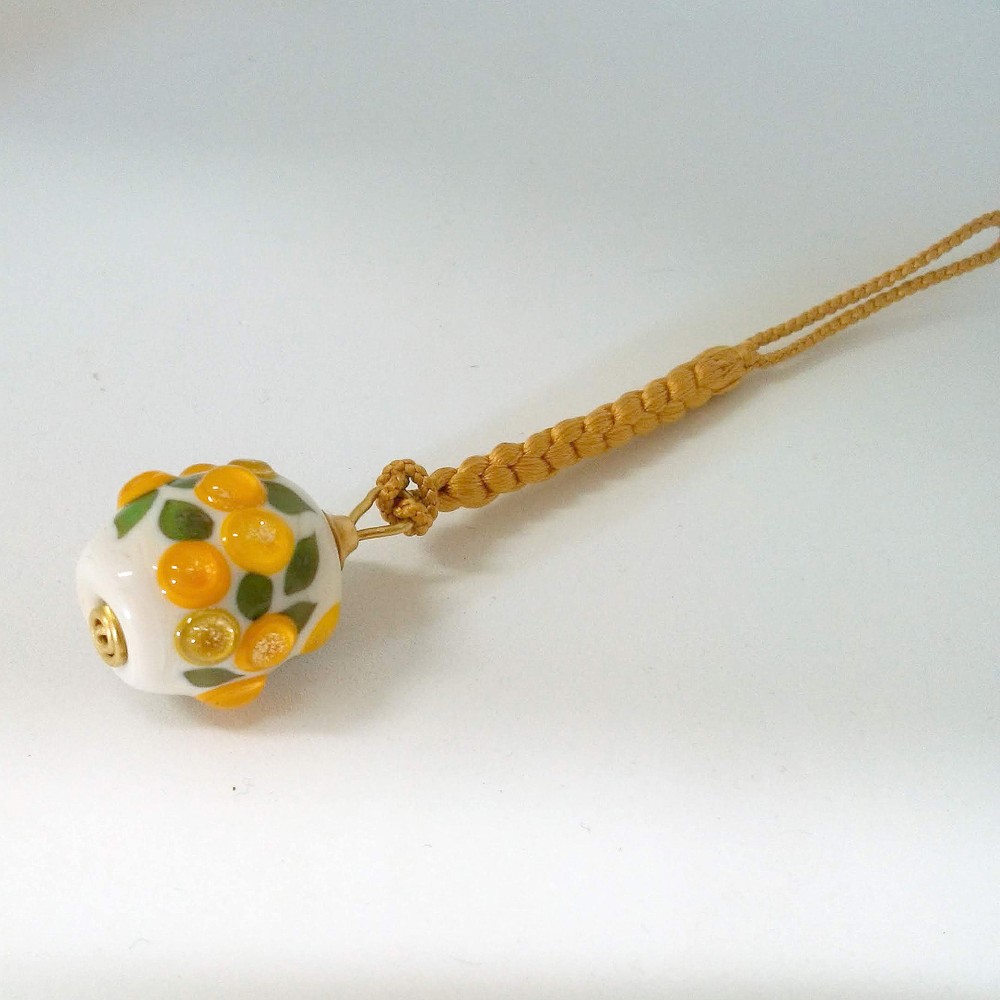 作家 林裕子 とんぼ玉 ブレスレット 作家 林裕子 とんぼ玉