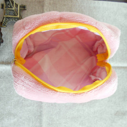 サンゴマイヤーのポーチ　～ピンク～ 4枚目の画像