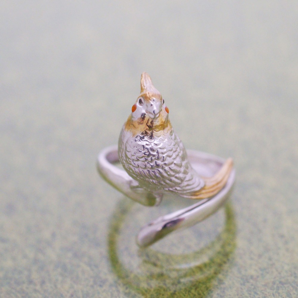 オカメインコのリング