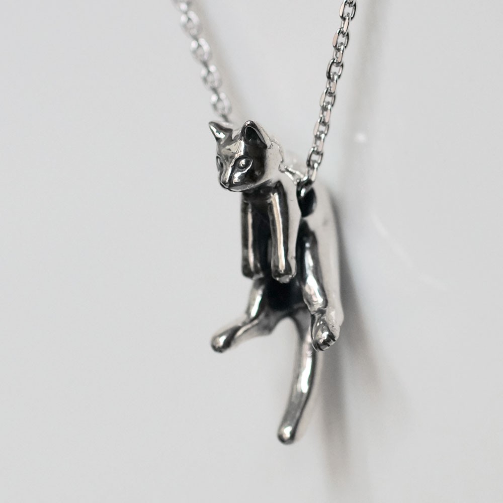 脱力猫Silverペンダント グリ