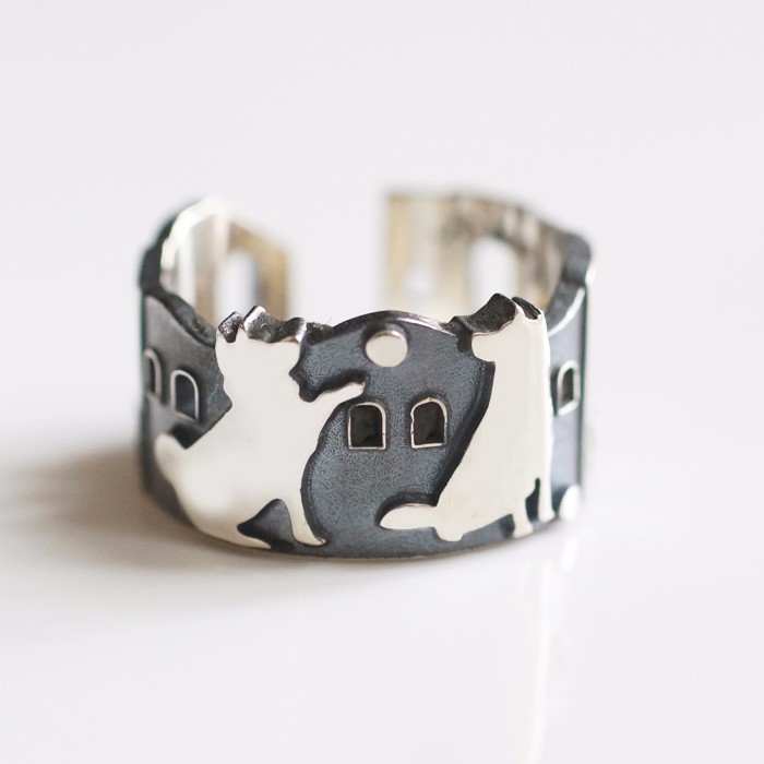 犬のいる暮らしリング