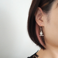 爪哇麻雀耳環，一隻耳朵 第2張的照片