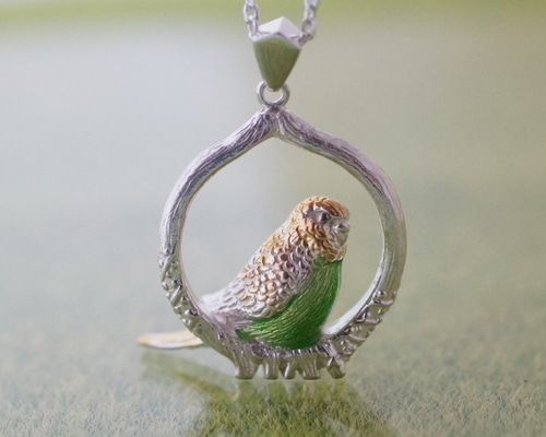 セキセイインコペンダント ネックレス・ペンダント naturama 通販