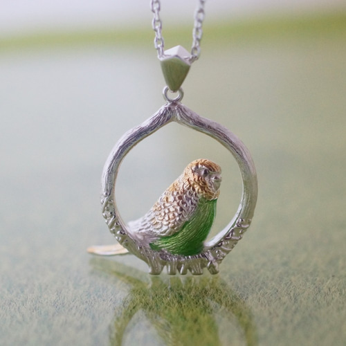 オカメインコ ペンダント ネックレス naturama 新品未使用 セキセイインコペンダント ネックレス・ペンダント naturama 通販