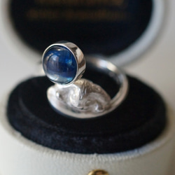 藍晶石垂耳式耳環 第4張的照片