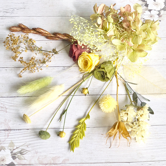 プリザーブドフラワー花材38点セット 6ebbe02f748c09eef3a6a1f8674c3e