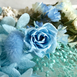 M５ 花材 マイクロローズ 紫陽花 かすみ草 MIX花材セット プリザ ドライフラワー  ハーバリウム 3枚目の画像