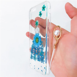 iphoneケース  iphone6  押し花ケース  iphone7  iphone8  iPhone6plus 3枚目の画像