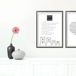 ありそうでなかった！ にほんご 家訓ポスター、我が家の十ヶ条、ファミリールール [t027] 2枚目の画像