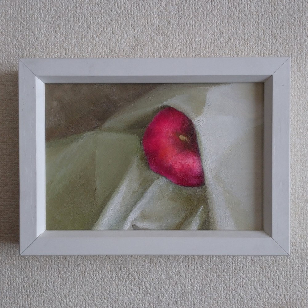 りんごの絵【原画】 アート作品 りんごの絵【原画】 アート作品