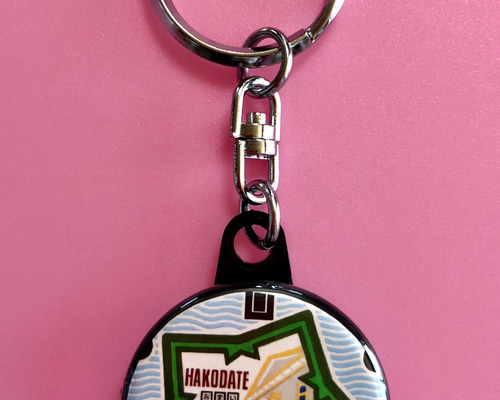 ほぼ新品◆ロマンシング佐賀マンホールキーホルダーセット キーホルダー】北海道 函館市 マンホール キーホルダー その他