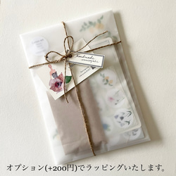 【特集掲載】秋の福袋・いろいろ紙ものセット レターセット メッセージカード シール 7枚目の画像