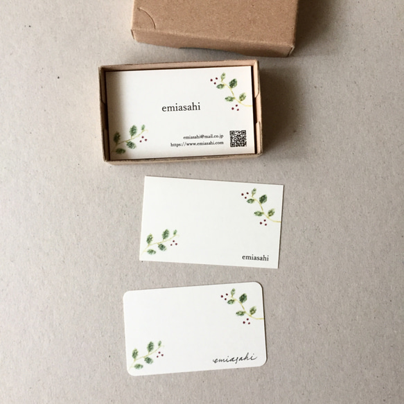 MF13〜16】＊アクセサリー台紙 ＊名刺 ＊ショップカード etc…