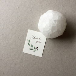 小さなオリーブのメッセージカード タグ 40枚 4枚目の画像