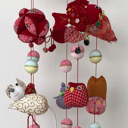 初節句のお祝いに♪ かわいい吊るし雛 桃の節句 つるし飾り つるし雛