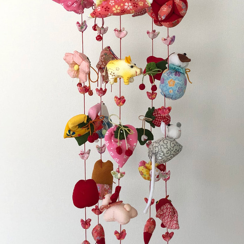 初節句のお祝いに♪ かわいい吊るし雛 桃の節句 つるし飾り つるし雛