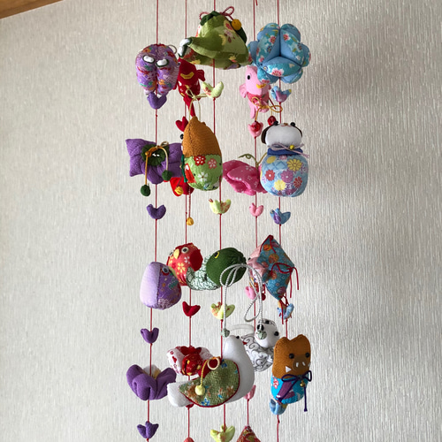 初節句のお祝いに♪ かわいい吊るし雛 桃の節句 つるし飾り つるし雛