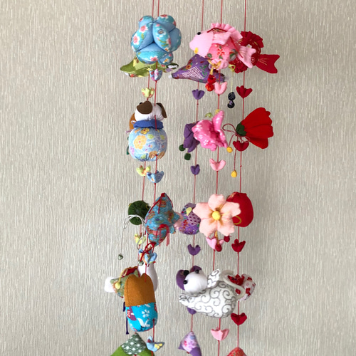 初節句のお祝いに♪ かわいい吊るし雛 桃の節句 つるし飾り つるし雛