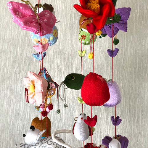 初節句のお祝いに♪ かわいい吊るし雛 桃の節句 つるし飾り つるし雛