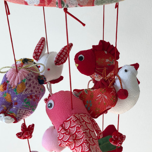 初節句のお祝いに♪ かわいい吊るし雛 桃の節句 つるし飾り つるし雛