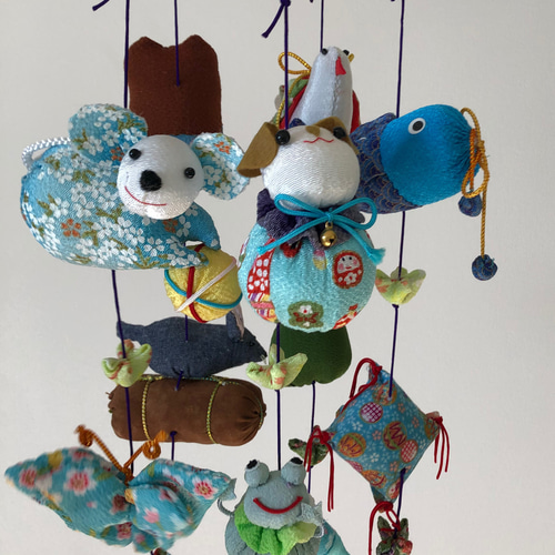 初節句のお祝いに♪ かわいい吊るし雛 端午の節句 つるし飾り