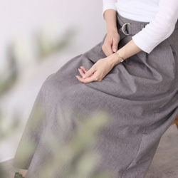 クラシックな千鳥格子のスカート　No.191 3枚目の画像