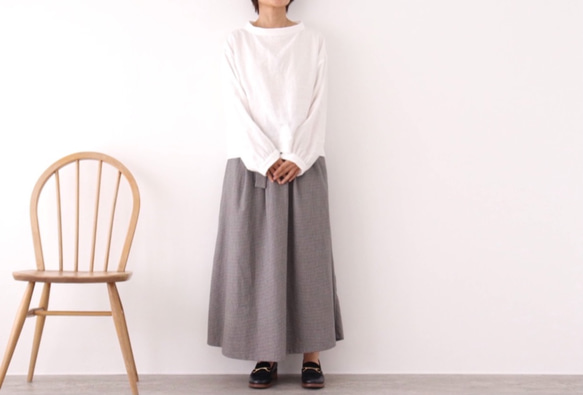 クラシックな千鳥格子のスカート　No.191 10枚目の画像