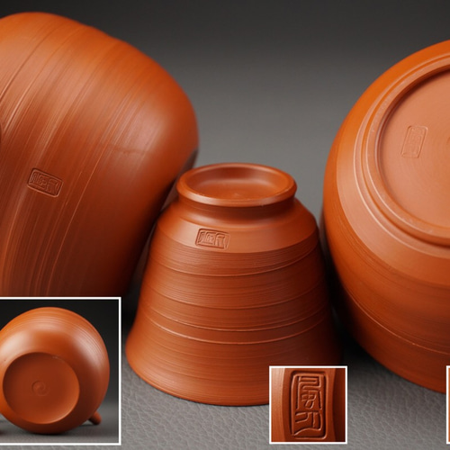 日本常滑燒「村越風月」朱泥窯変茶注急須立體・雕塑淳山堂的作品 日本常滑燒「村越風月」朱泥窯変茶注急須立體・雕塑淳山堂的作品