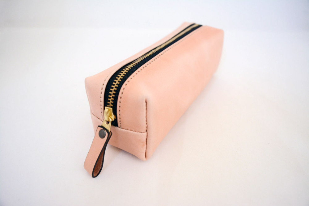 &Liebe ペンケース　ナチュラル &Liebe アンドリーベ 文具にこだわる人のジップペンケース