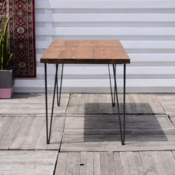 W900×D840 GL "Bony leg" Dining table （鉄脚/ダイニングテーブル/アイアン） 2枚目の画像